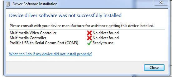 USB Serial Controller Driver Windows 7