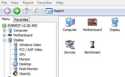 Using Everest Home To Find Out Graphic Card