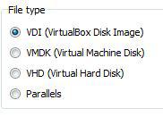 VDI Startup DISK