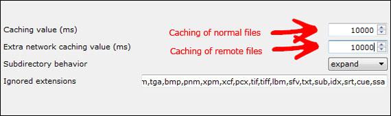 VLC Buffering problem fix
