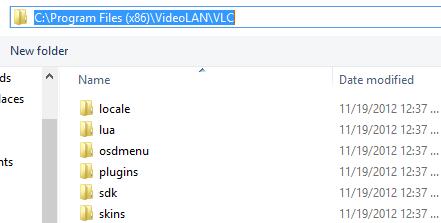 Vlc Directory Location