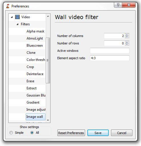 VLC Video Wall