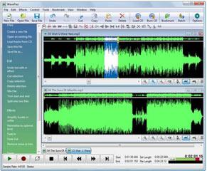 Wavepad sound editing software for Windows 7