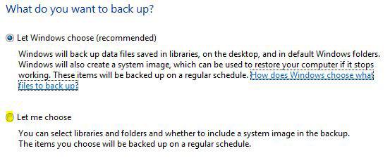 What files to backup