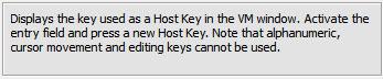 what is the hostkey virtualbox