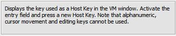 what is the hostkey virtualbox