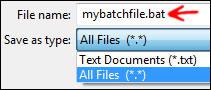 Windows 7 Batch File