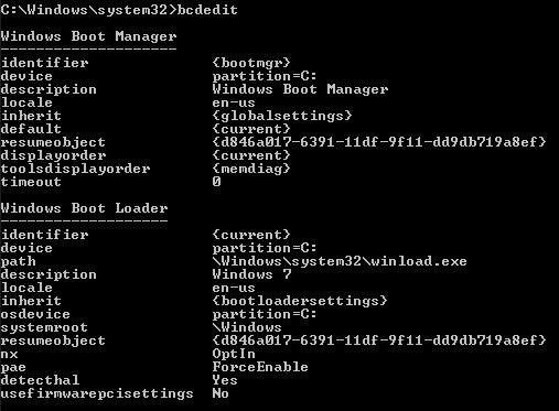 Windows 7 Boot Manager - Boot Loader