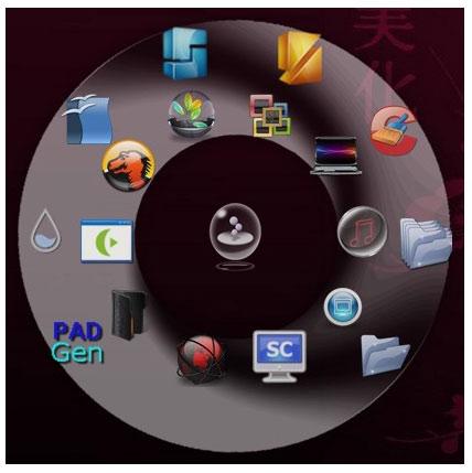 Windows 7 Circle Dock