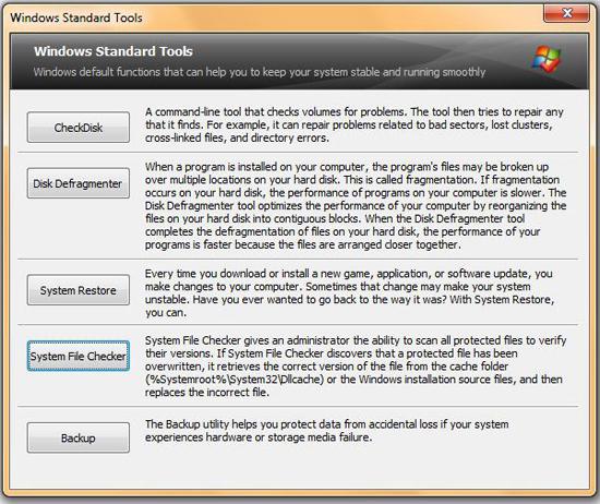 Windows 7 command line tool GUI