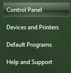 Windows 7 Control Panel