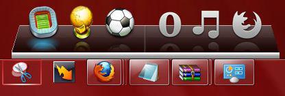 Windows 7 Dock Toolbar