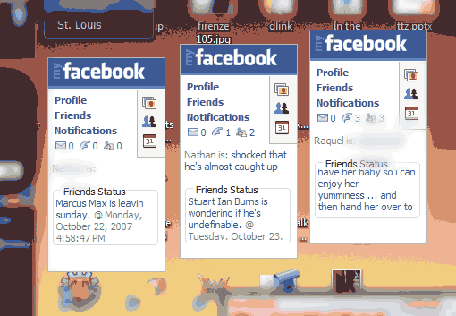 Windows 7 Facebook Gadget
