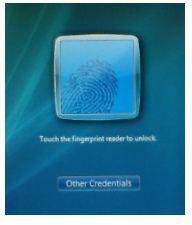 Windows 7 Fingerprint Logon Screen