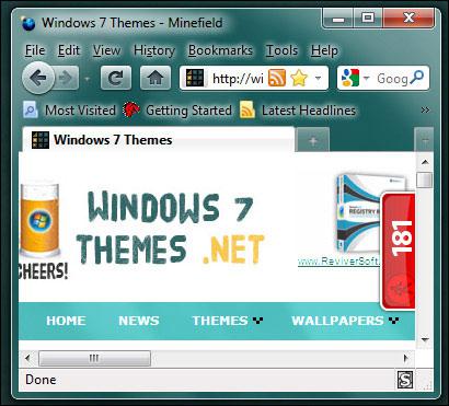 Windows 7 Firefox Aero Theme