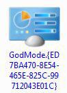 Windows 7 Godmode