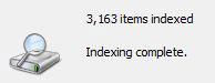 Windows 7 Indexing Service