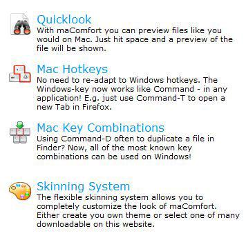 Windows 7 MAC features