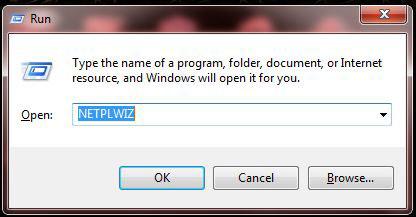 Windows 7 NETPWLIZ