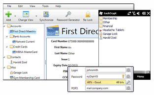 Windows 7 Password Manager