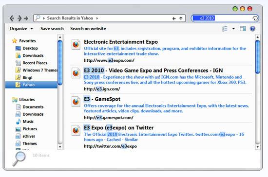 Windows 7 Search Connector