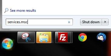 Windows 7 Services List