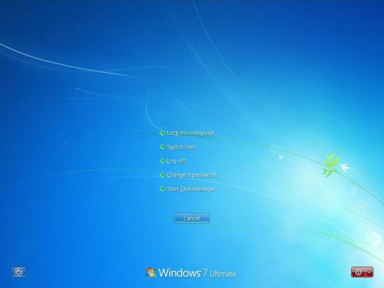 Start Task Manager in Windows 7