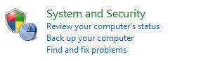Windows 7 System and Security