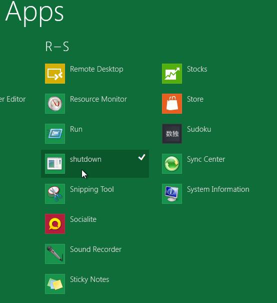 Windows 8 Apps New Tile 1