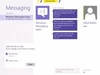 Windows 8 Messenger Chat