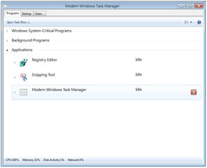 Windows 8 Task Manager