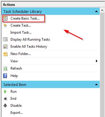 Create Basic Task