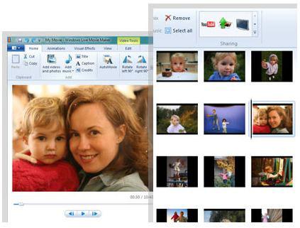 Windows Live Movie Maker for Windows 7