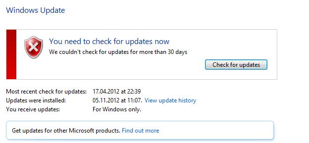 Windows Update Now
