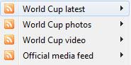 World Cup RSS Feeds