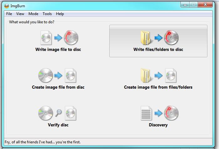 Write Files Folders To Blu Ray