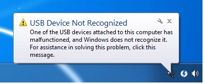 Usb-Device-Not-Recognised