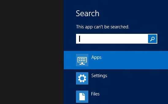 Windows-8-Searching