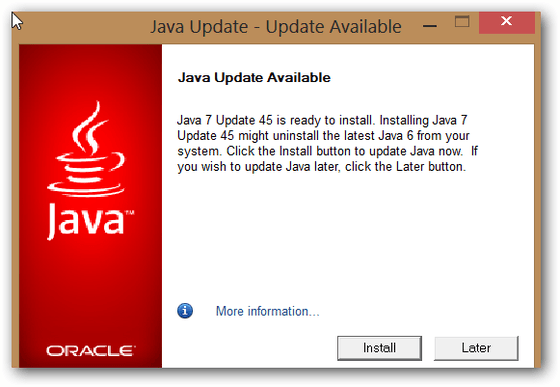 java 7 download update 45